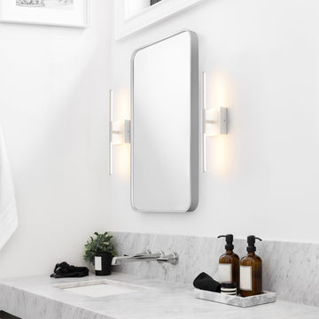 Makena Modern Minimalist Dimmable Integrated LED Metal Wall Sconce
